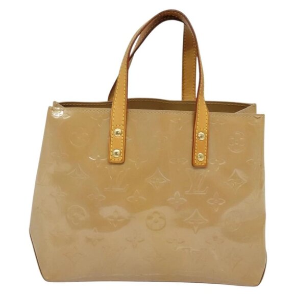 LOUIS VUITTON Monogram Vernis Reade PM Hand Bag Noisette M91334 LV Auth ep9780 - Picture 1 of 14